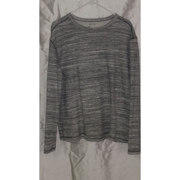 Apt 9 Grey Womens Crew Neck Sweatshirt style top.  XXL - Picture 1 of 4